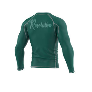 Chemise de compression personnalisée Rashguard de surf à manches courtes Rash Guard Mma Uv Upf 50 + Rash Guard pour hommes Bjj - Product Image 2