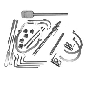 Sistema de Retractores Ortopédicos de Acero Inoxidable |   SURGINEXA INSTRUMENTOS QUIRÚRGICOS Juego de Instrumentos Quirúrgicos Ortopédicos - Product Image 3