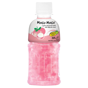 Marca Privada/OEM Mogu Mogu, Botella PET de 320 ml, Venta al por Mayor, Bebidas de Jugo de Gelatina con Nata de Coco, Lichi, Melón, Uvas, Buen Precio - Product Image 3