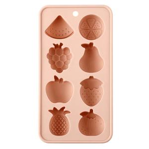 Moule à glaçons en silicone Saint-Valentin, fruits, fraise, pastèque, aliments pour bébé, gâteau vapeur, pudding, congélation rapide, démoulage facile - Product Image 5