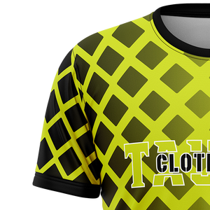 T-shirt à manches courtes pour hommes de haute qualité fabriqué en usine T-shirt à sublimation de style sport pour hommes avec logo personnalisé - Product Image 3