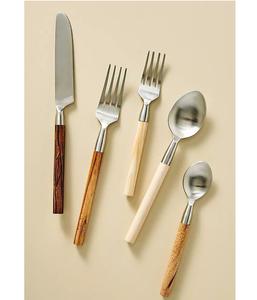 Real Horn <b>Knife</b> and Fork Cutlery <b>Long</b> Handle Spoons Horn Salad Serving Spoon for Tableware Manufacturer in Bulk From India - Product Image 5