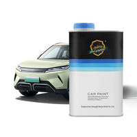 Peinture liquide de finition acrylique à haute teneur en solides, transparente comme du cristal, pour revêtement plastique, résistante aux intempéries, meilleure qualité