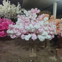 S205 4ft pas cher plantes artificielles japonaises sakura arbres intérieur extérieur fête de mariage table centre de table décor arbre de fleurs de cerisier