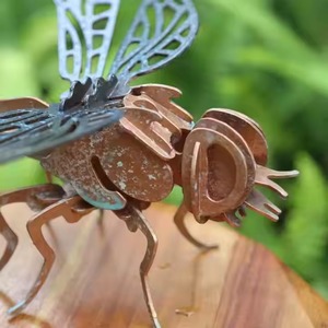 แมลงปอตกแต่งโลหะสำหรับห้องนั่งเล่นชั้นหนังสือและอุปกรณ์ของที่ระลึก - Product Image 5