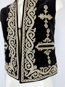 Chaleco Tradicional Afgano para Hombre, Hecho a Mano, Transpirable, sin Mangas, Étnico, Diseñado para Bodas, Festivales y Eventos Formales - Product Image 2