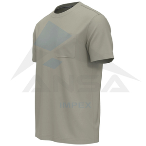 เสื้อยืดแขนสั้นผู้ชาย หนังแท้คุณภาพสูง ระบายอากาศได้ดี พิมพ์ลายดิจิทัล ดีไซน์ล่าสุด สวมใส่สบาย - Product Image 5