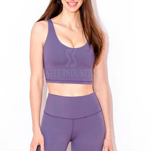 Premium Quality Women's Seamless Yoga <b>Crop</b> <b>Top</b> Latest Design with Breathable and Durable Features Front Logo Placement - Product Image 1