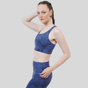 Women's 2023 Seamless Sports <b>Bra</b> Breathable Fitness Gym Wear with Dyed Spandex Material Plus Size for Sale - Product Image 3