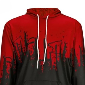 Survêtement décontracté pour homme à capuche imprimé par sublimation, personnalisable (logo/couleurs), séchage rapide, écologique, haute qualité, prix compétitif OEM - Product Image 6