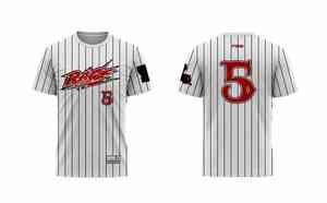 Sublimación personalizada Conjunto de camiseta de béisbol Impreso digital Transpirable Uniforme - Product Image 3