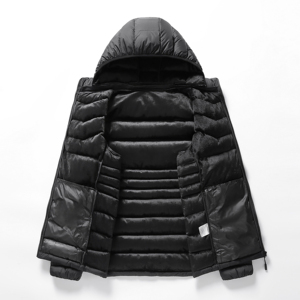 Abrigo de invierno de seguridad de alta calidad para hombre, ropa de calle, diseñador estampado, chaqueta acolchada de burbujas gruesa cálida para hombres - Product Image 4