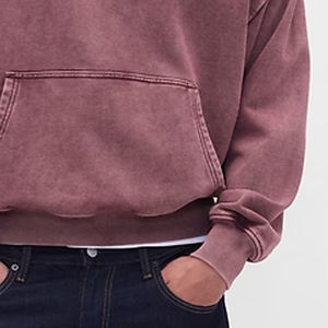 Sudadera con Capucha para Hombre con Costuras de Alta Calidad, Precio al por Mayor para Compradores al por Mayor, con Diseño de Logotipo Personalizable, Manga Larga 2026 - Product Image 4