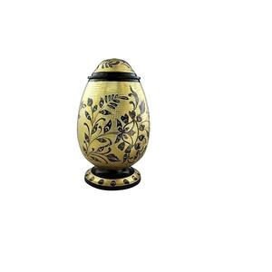 Nouvel arrivage d'urnes de crémation pour animaux de compagnie faites à la main de style européen conception d'empreintes de pattes de style américain mémorial funéraire prix de gros inde - Product Image 4