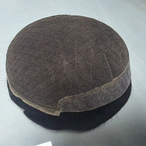 Peluca de tupé de cabello humano con rizos rizados, modelo octogonal, sistema de prótesis de cabello indio Remy de Taz Hair Bangladesh - Product Image 1