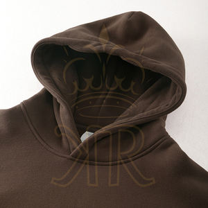 Sudadera con Capucha de Alta Calidad, 320 g/m², para Hombre, Felpa, Hombros Caídos, Sin Cordones, Corte Regular, Invierno, Impresión Digital - Product Image 4