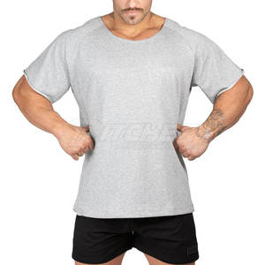 เสื้อออกกำลังกายผู้ชายผ้าถักแบบลำลองผ้านิ่มเป็นมิตรกับสิ่งแวดล้อมระบายอากาศได้ดีเหมาะสำหรับการยกวิ่งสไตล์สตรีท - Product Image 2