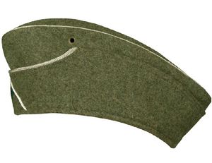 หมวกเยอรมัน M38 คุณภาพสูง ผลิตจากขนสัตว์แท้ 100% ปักลายด้วยมือ รับทำโลโก้ตามสั่ง ขายส่ง - Product Image 4