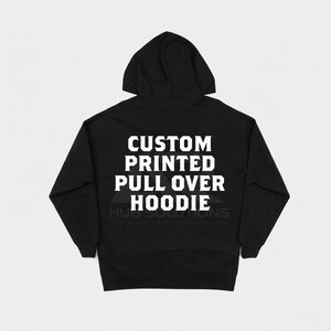 Nueva Llegada, Venta Especial, Sudadera con Capucha Extra Grande Personalizada, Ecológica, Transpirable, para Hombre, Hecha de Poliéster/Algodón - Product Image 2
