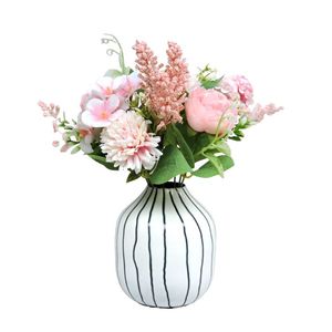 Produits les plus vendus, vase à fleurs en métal moderne décoratif fait à la main de luxe, vase de pièce maîtresse pour le salon - Product Image 5