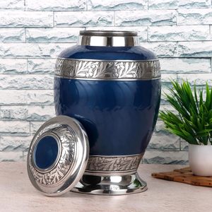 โกศโลหะโบราณโบราณสำหรับงานศพอุปกรณ์งานศพรูปแบบใหม่ล่าสุด - Product Image 1