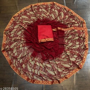 Hấp Dẫn Nhất Cái Nhìn Lễ Hội Mặc Georgette In <span class=keywords><strong>Saree</strong></span> Áo Mảnh Phụ Nữ Ấn Độ Của Mặc Chất Lượng Cao Giá Tốt Nhất Bán Buôn - Product Image 5