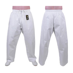 กางเกงคาราเต้สีขาว8.5ออนซ์กางเกงขายาวออกแบบได้ตามต้องการ - Product Image 1