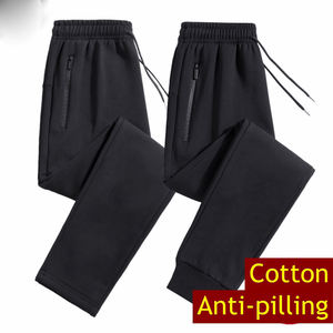 Pantalon de survêtement pour hommes Pantalon de sport Joggers Pantalon de sport à taille élastique avec poches zippées Pantalon de survêtement lourd - Product Image 2