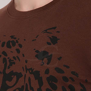 Camiseta personalizable ligera para hombre, tejido duradero de poliéster/algodón, 220 gramos, Color sólido, sublimación de gran tamaño, logotipo personalizado - Product Image 5