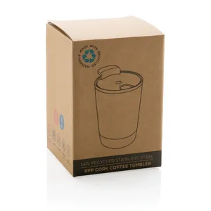 Vasos Ecológicos de Corcho GRS Sostenible y Acero Inoxidable Reciclado, Gadgets Ecológicos - Product Image 6