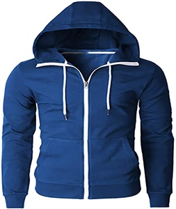 Chaqueta con cremalleras cálidas para hombre y mujer, sudadera con capucha de estilo de moda, logotipo personalizado, bordado - Product Image 1