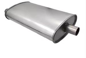 Approvisionnement d'usine Accessoires de système d'échappement automatique haute performance personnalisés Silencieux d'échappement universel en acier inoxydable 409 - Product Image 4