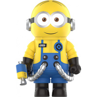 POP MART MEGA SPACE MOLLY 400% Minion-s Collection Figurine avec PVC ABS Papier pour la décoration de la maison et cadeau