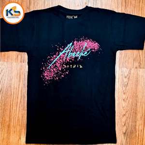 T-shirts pour hommes en coton 100% tricotés avec impression personnalisée sur l'écran, impression de logo |   Respirable, écologique, OEM, utilisation promotionnelle de la mode - Product Image 2