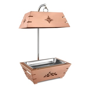 Handmade Food Warmer Metal Chafing <b>Dish</b> With Burner <b>Stand</b> Hotel Restaurant Catering Accessories Chafing <b>Dishes</b> Catering Item - Product Image 5