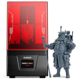 For ELEGOO Mars 4 Max 6K Resin 3D <b>Printer</b> Automatic Industrial/Dental/Medical <b>Card</b>/Jewelry <b>Printer</b> Sla/Slm/Dlp Moldings Used - Product Image 1