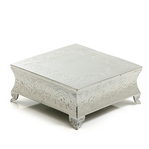 Vente chaude Anniversaire Gâteau Serveur Stand Table Top Décoration Luxueux Noir Antique Finition Gâteau Stand Gâteau Titulaire Stand - Product Image 4