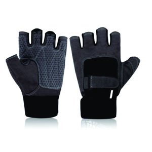 Gants de musculation professionnels pour la musculation crossfit rembourrés gants d'enveloppement respirants antidérapants pour hommes - Product Image 2