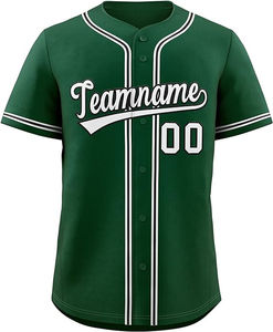 Maillots de baseball imprimés respirants en gros, couleurs personnalisées, service OEM, style décontracté, baseball personnalisé - Product Image 4