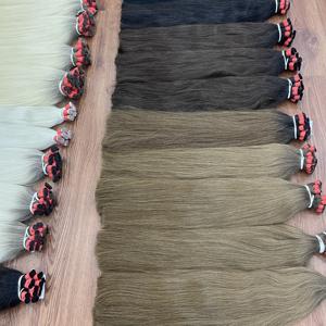 Extensions de cheveux en vrac, lisses naturelles, toutes les couleurs disponibles en stock maintenant, cheveux naturels de haute qualité, produit le plus vendu - Product Image 2