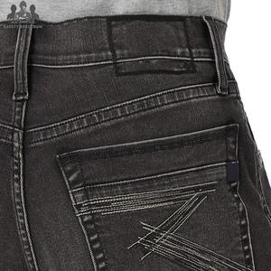 Shorts en jean pour hommes de haute qualité, décontractés, unis, 100% coton, séchage rapide et respirant, service OEM - Product Image 5