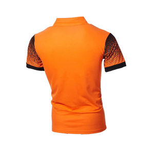 Camiseta de Verano para Hombre, Personalizada con Impresión por Transferencia de Calor, Estilo Casual de Oficina, Manga Corta, Primavera, Color Sólido - Product Image 2