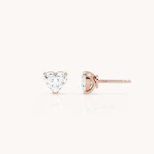 Pendientes de Diamantes Cultivados en Laboratorio Cara de Oro de 14k - Product Image 6