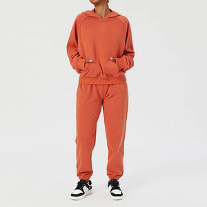 Vêtements pour femmes à prix réduit Survêtement oversize Ensemble de jogging 2 pièces Survêtement à capuche respirant - Product Image 3