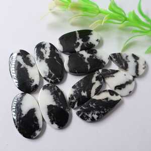 Nuevo par de turquesa de búfalo de alta calidad, venta al por mayor, par de cristales curativos de turquesa de búfalo sueltos de piedras preciosas para hacer joyas - Product Image 1