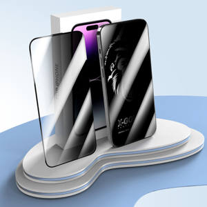 Pellicola Protettiva Privacy Anti-spia in Vetro Temperato per iPhone 16 15 14 e <span class=keywords><strong>Samsung</strong></span> iPhone 12 13 11 Pro Max - Product Image 3