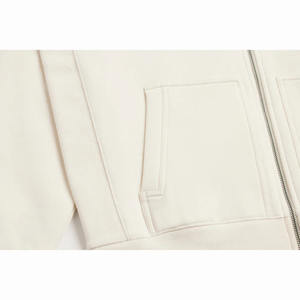 Vente en gros de sweats à capuche zippés au design personnalisé unisexe hiver polaire respirant polyester/coton couleurs personnalisées disponibles - Product Image 6