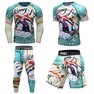 Rashguard de MMA et BJJ pour femme, personnalisé par sublimation, manches longues, UPF 50, en Spandex/Nylon, pour l'entraînement - Product Image 1