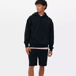 Custom <b>Summer</b> <b>Men</b> Casual Shorts Sets Short Sleeve T <b>Shirt</b> +Shorts Solid hoodie Set <b>Men's</b> Brand Clothing 2 Pieces Sets - Product Image 1