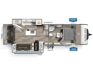 Usagé 2025 F-o-r-e-s-t R-i-v-e-r A-l-p-h-a W-o-l-f 26RL-L - Product Image 2